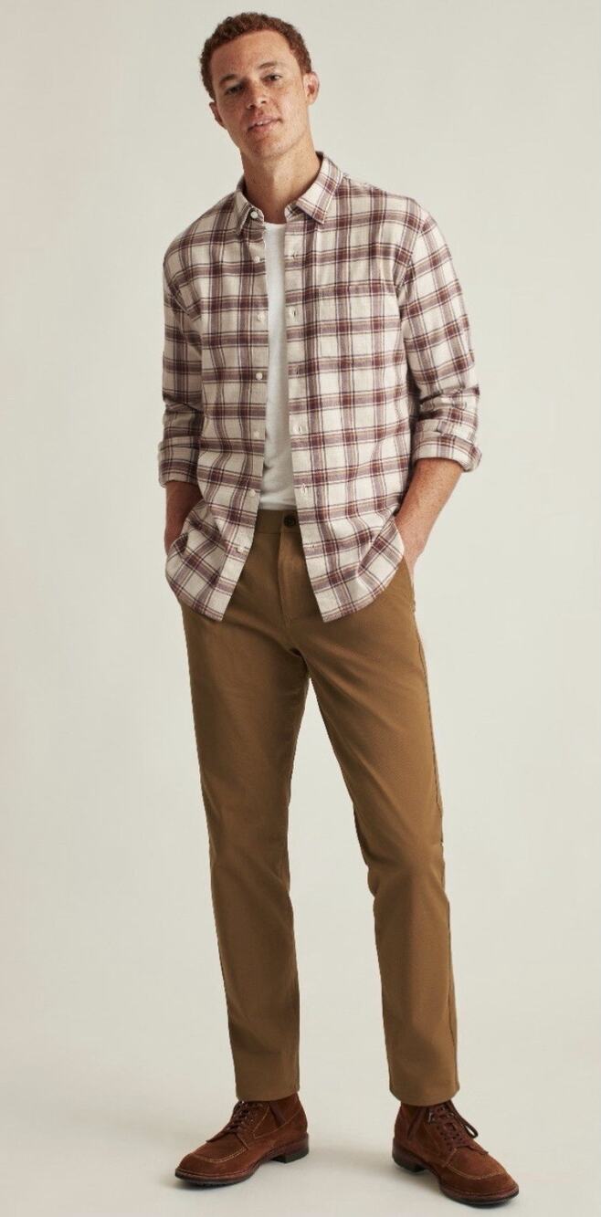 Bonobos The Chino 2.0 Stretch Washed Athletic Fit 36(38)X30(28) Nuthatch Gold